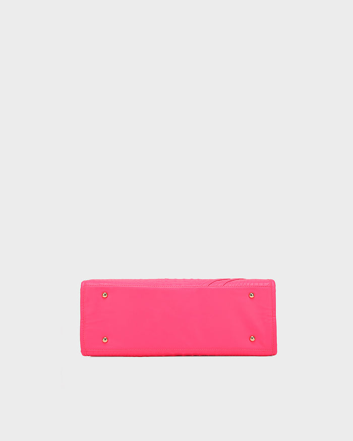 Statement City Bag in Neon Pink