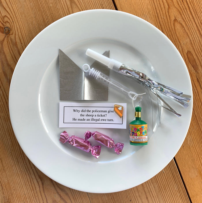 Terra Rosa Party Cracker / Popper Set Of Six READY TO SHIP!
