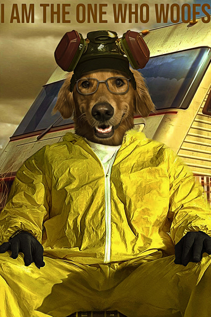 The Cook Custom Pet Portrait - Noble Pawtrait