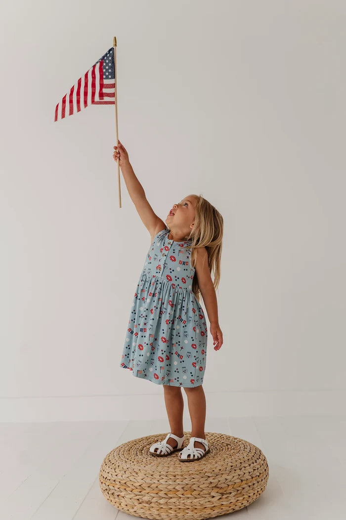 USA Henley Tank Dress