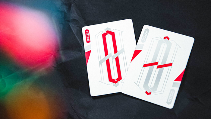 PlayingCardDecks.com-Vertical Red Playing Cards TWPCC