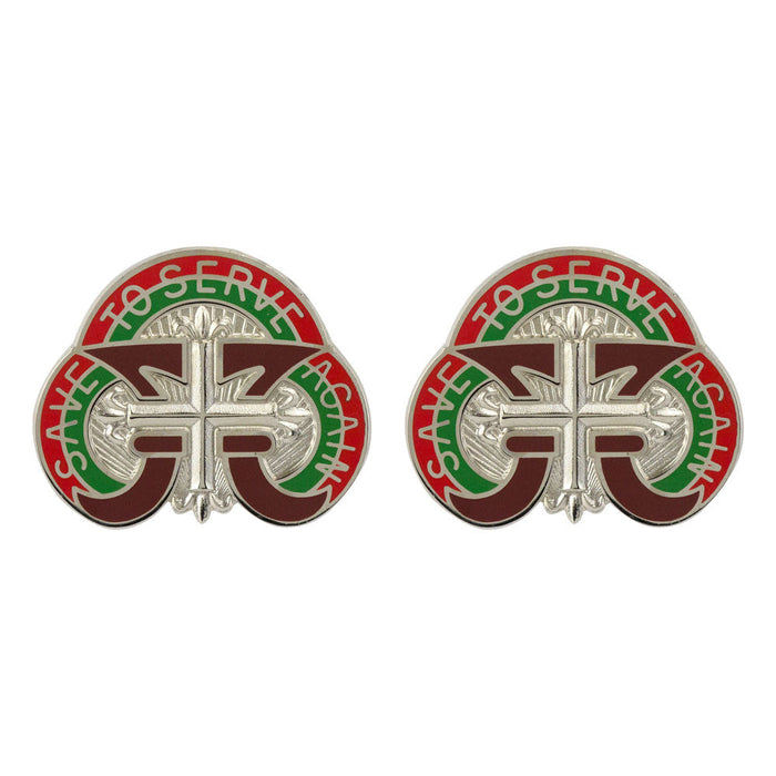 109th Medical Battalion Unit Crest (Save to Serve Again) Army Unit Crests