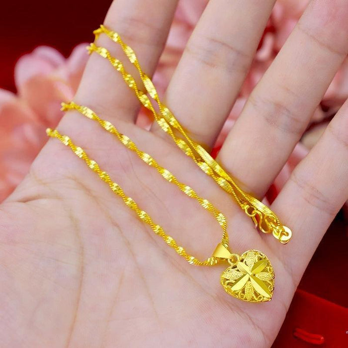 18k Gold Colored Necklaces - Natna Shop
