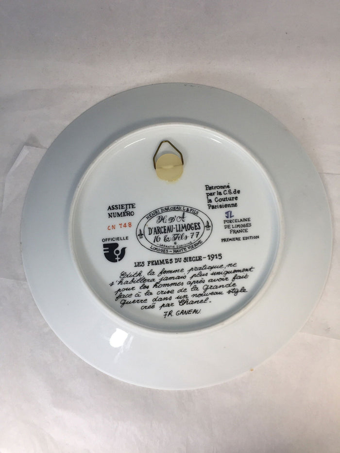 1976 Limoges French Plate at Duckwells