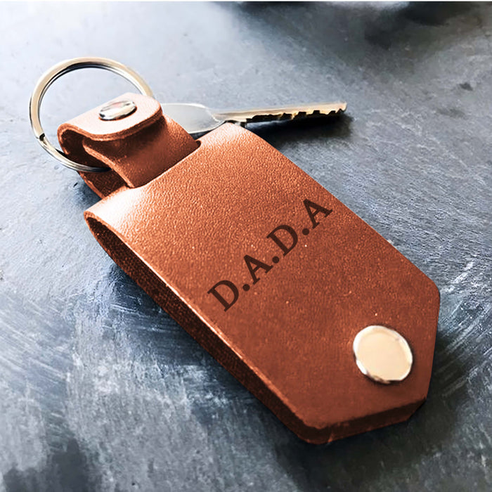 1st Fathers Day Gift | Dad Keychain Personalized