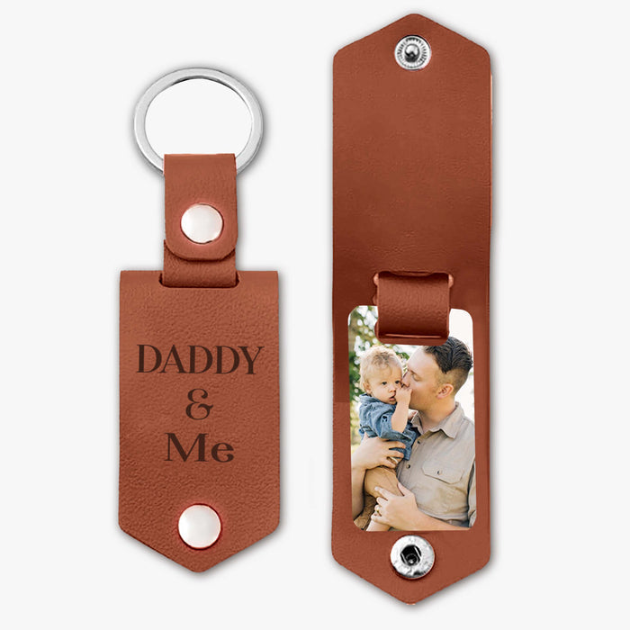 1st Father’s Day Gift | First Bump Keychain for Dad From Son