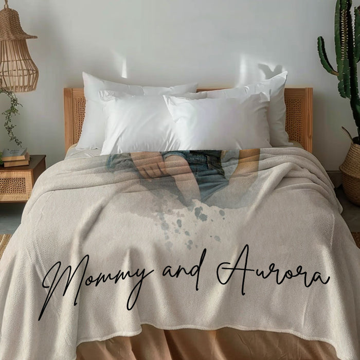 1st Mothers Day Gift | New Mom Gift Blanket