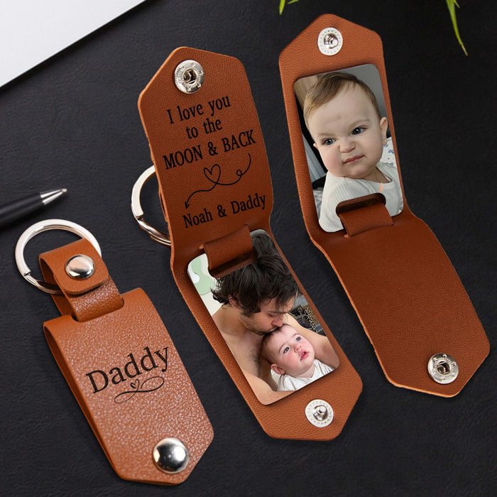1st Time Fathers Day Gift | New Dad Keychain