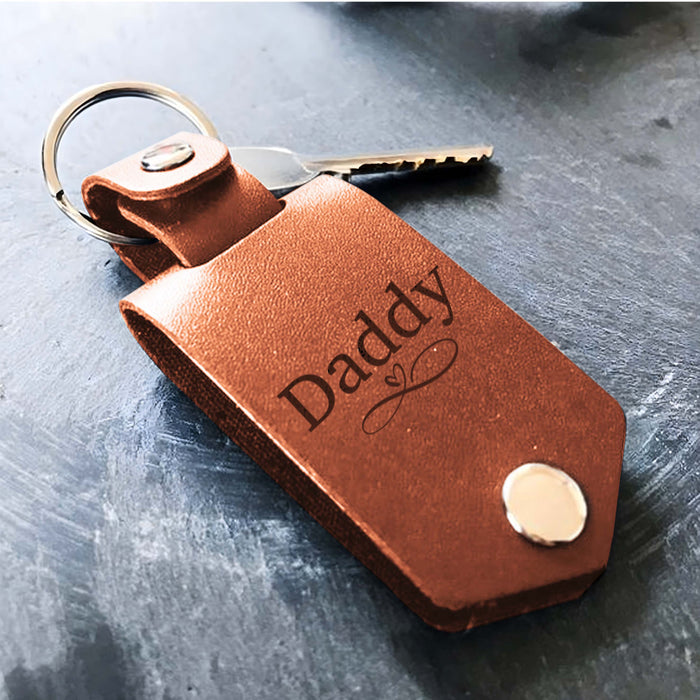 1st Time Fathers Day Gift | New Dad Keychain