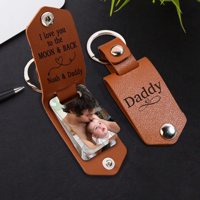 1st Time Fathers Day Gift | New Dad Keychain