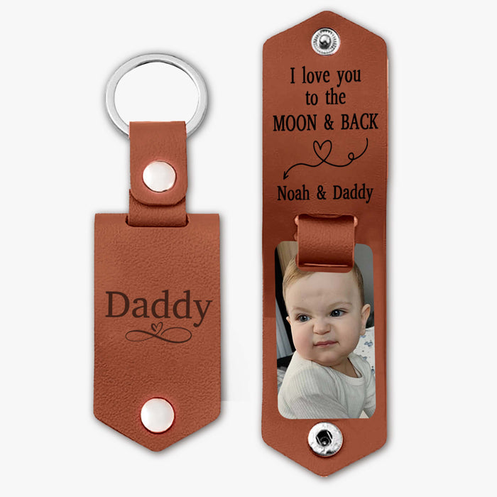 1st Time Fathers Day Gift | New Dad Keychain