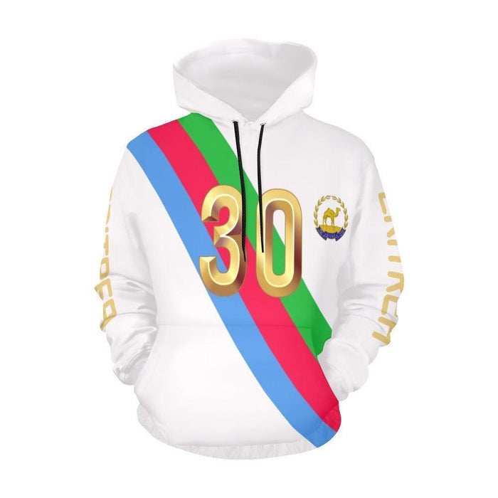 30 ERI Soft White Hoodie - Natna Shop