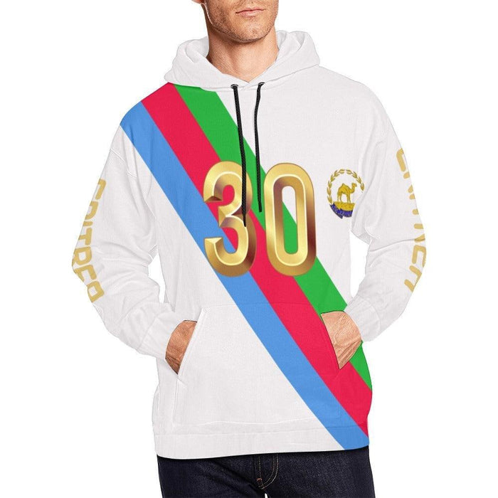 30 ERI Soft White Hoodie - Natna Shop