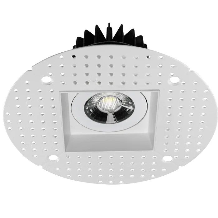 LED Recessed Downlight Radiant-Lite 3.5 Inch Square Trimless LED Recessed Downlight 12 Watt CCT Selectable Radiant-Lite