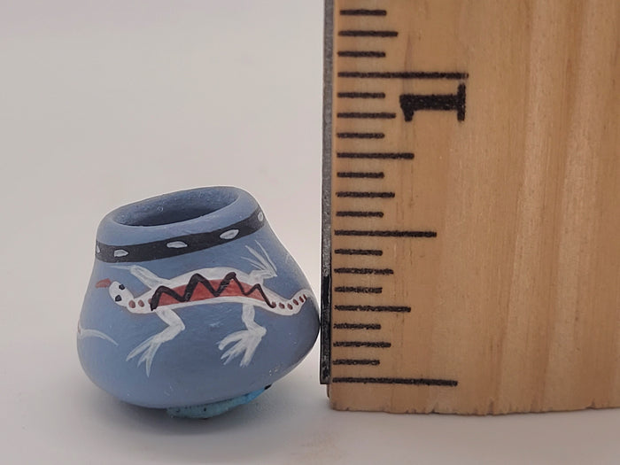 3pc Painted Vase Set