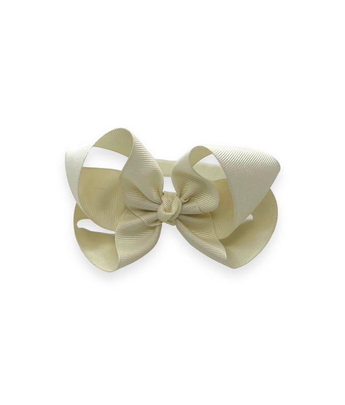 4-6X Grosgrain Bow w Hard Headband