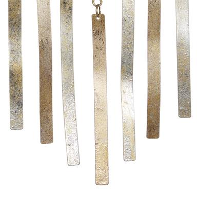 Mirror 43322 Gold Mini Mirror with Metal Tassels - 3 shapes Uma