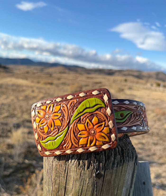 The Daisy Cactus Belt