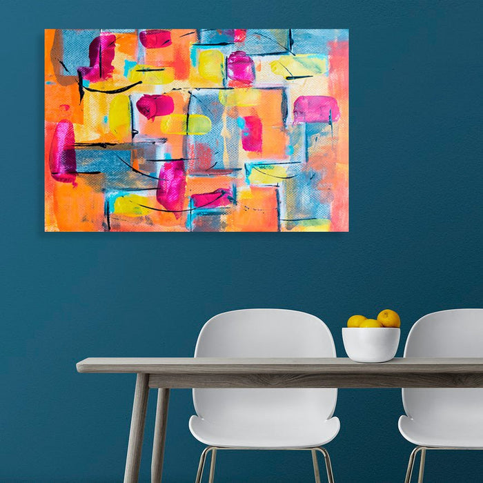 Abstract Geometrical Composition, Painting