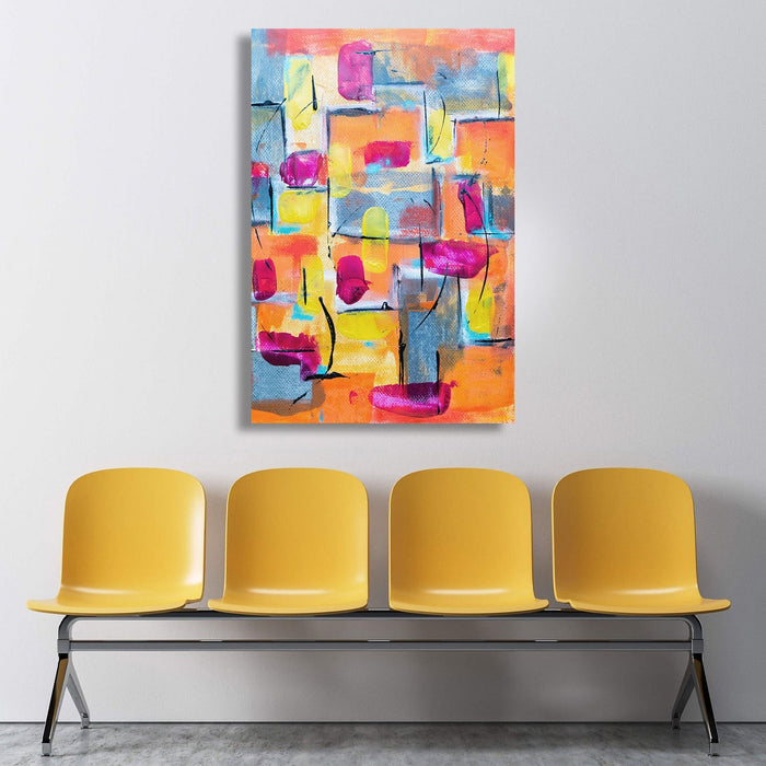 Abstract Geometrical Composition, Painting