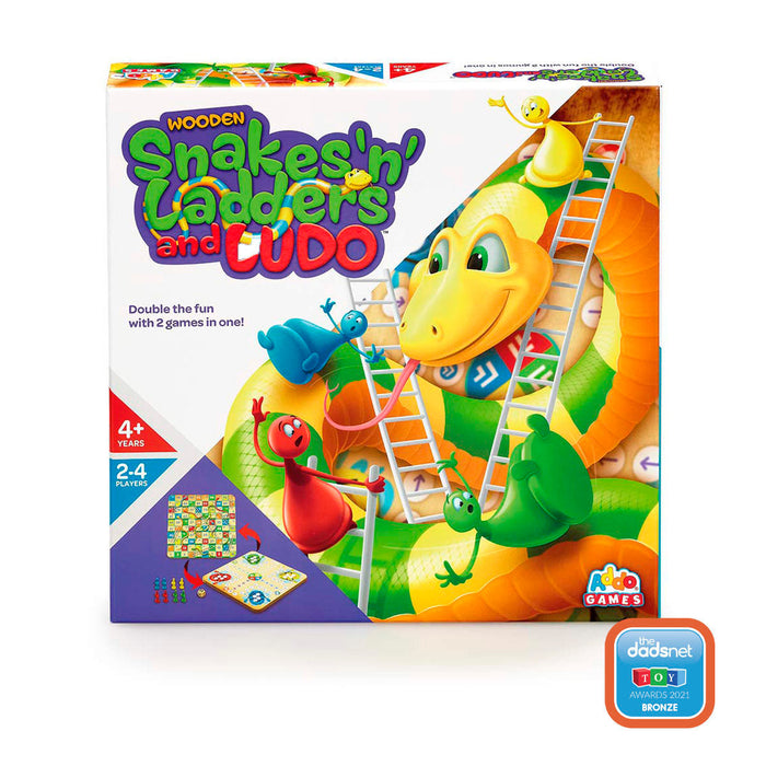 Addo Games Snakes Ladders Ludo