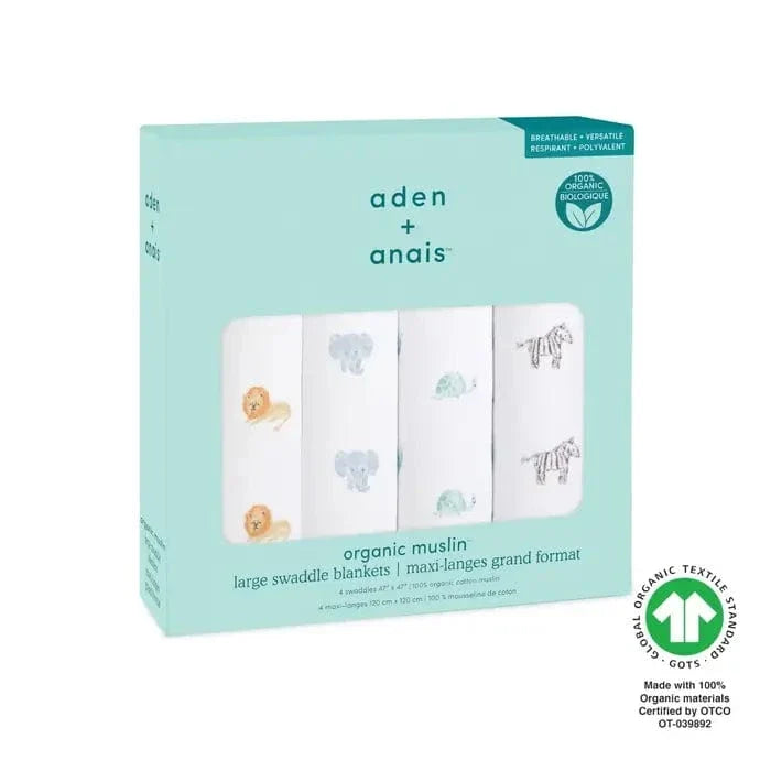 Aden + Anais Swaddle 4-Pk
