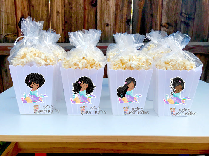African Mermaid Theme Party Favors