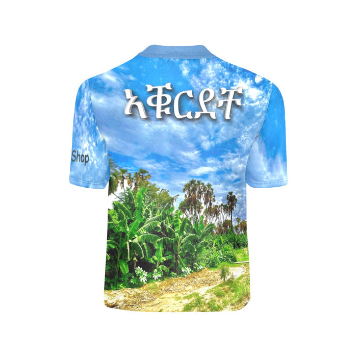 Agordeche Agordat Eritrean original Kid T-Shirt Little Boys' All Over Print Crew Neck T-Shirt (Model T40-2)