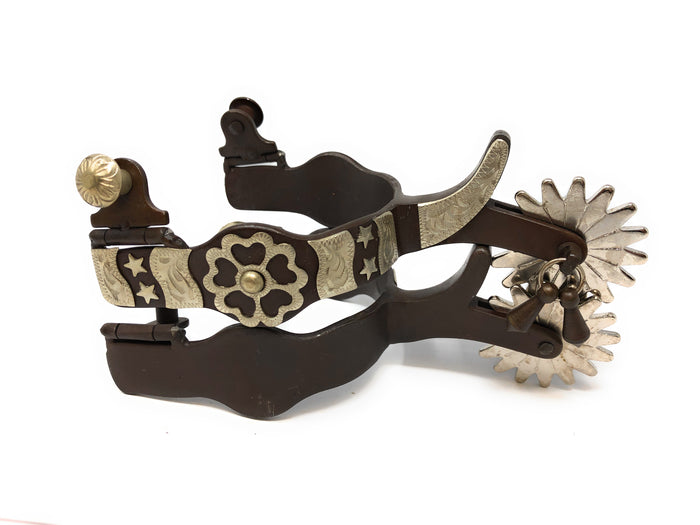AJ Tack Flower and Spurs Western Spurs - Mens