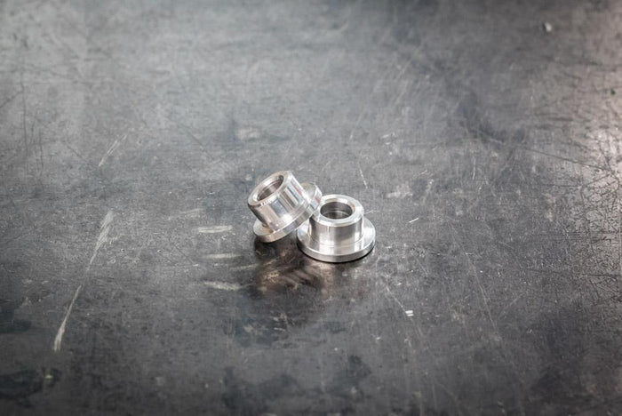 Aluminum Round Carrier Shifter Bushings (E24, E30, E28, E34)-Shifter Bushings-grip-drift-Garagistic-bmw