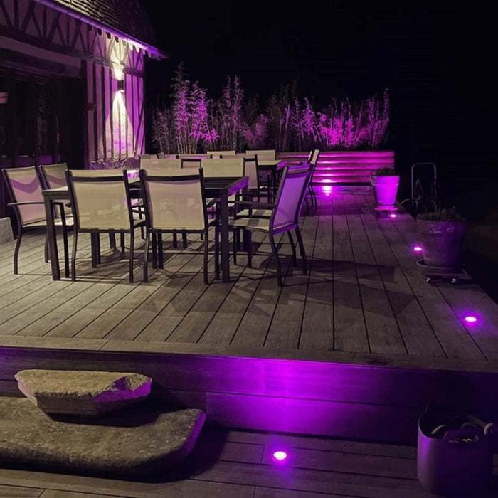Ampoule led connectée GU10 GU–ILIGHT2 - 230V - RGB+CCT (couleurs changeantes) - 4W- Télecommandable - Lumihome-France.com