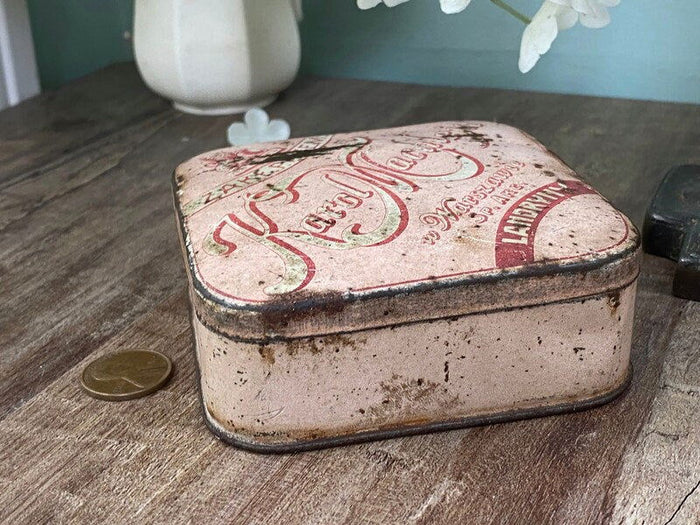Antique Polish Candy Tin Karol Machlejd Warsaw at Duckwells