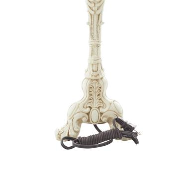 Table Lamp Antique White Coastal Buffet Lamp 31 Inches Tall LightStoreUSA