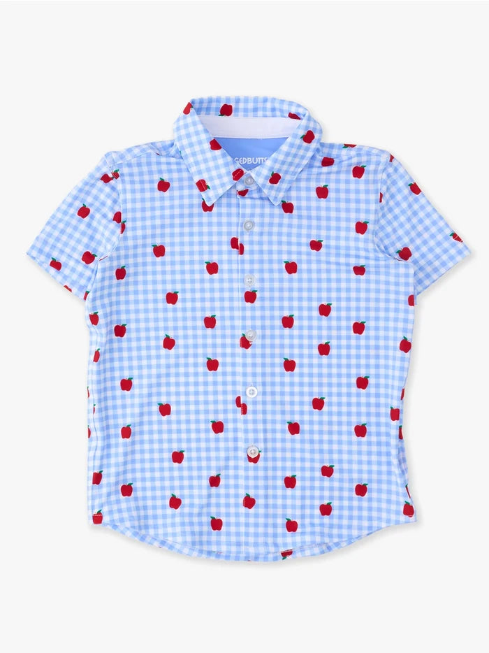 Apple Orchard Performance Button Down Shirt