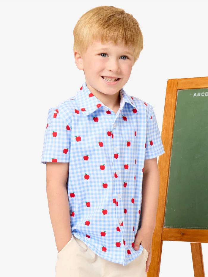 Apple Orchard Performance Button Down Shirt