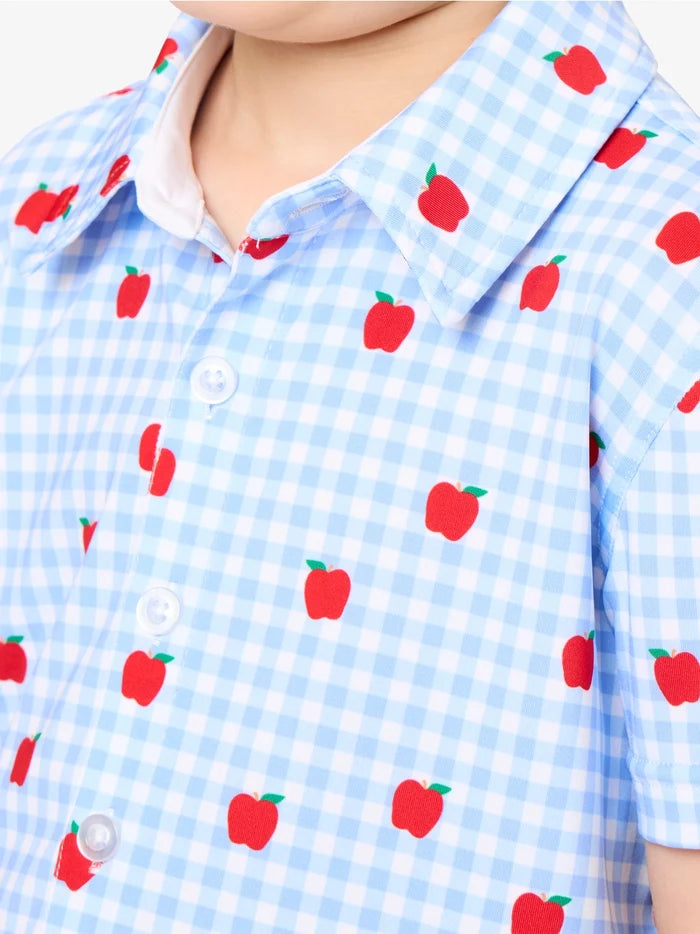Apple Orchard Performance Button Down Shirt