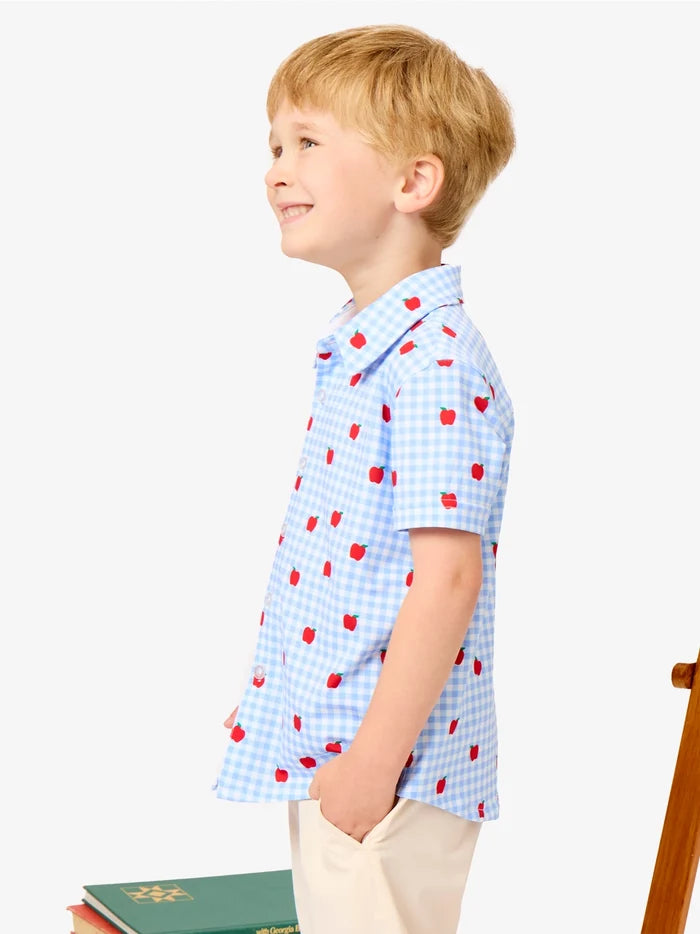 Apple Orchard Performance Button Down Shirt