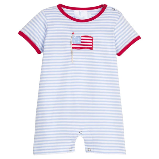 Applique Romper - Flag