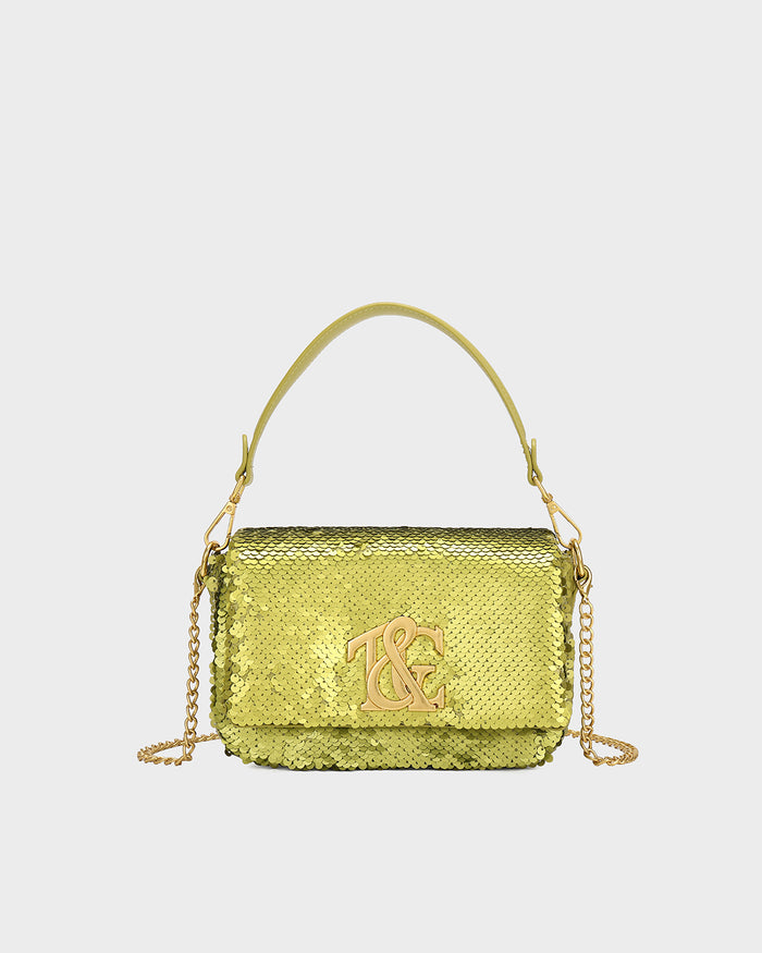 Aura Mini Bag in Green