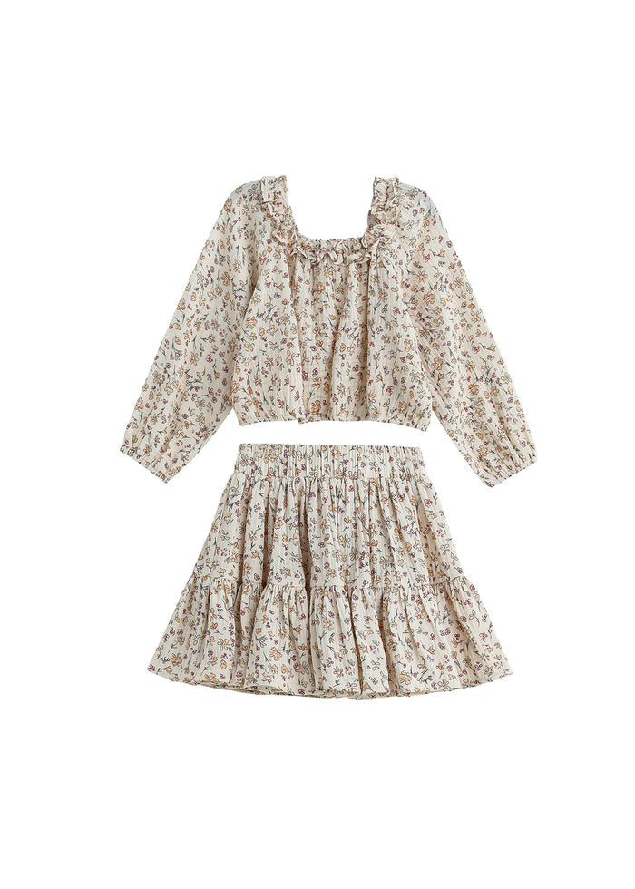 Autumn Breeze Skirt Set