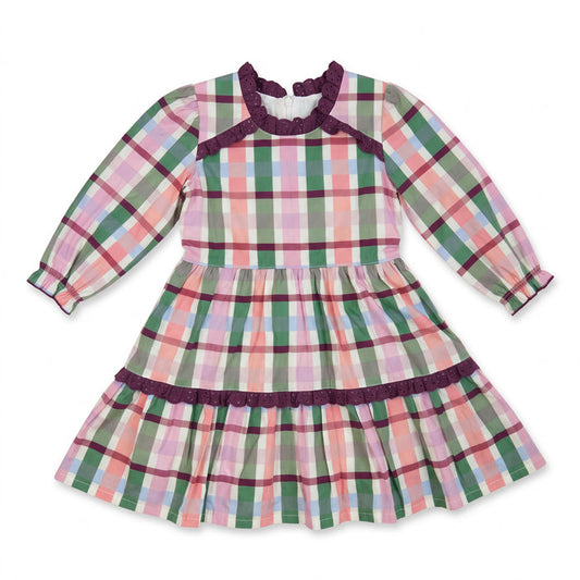 Autumn Plaid Scarlett Dress