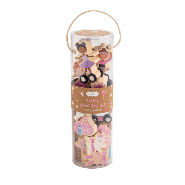 Ballet Wood Toy Set