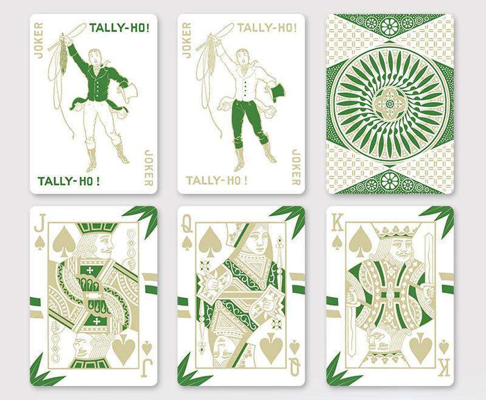 PlayingCardDecks.com-Bamboo Tally-Ho Playing Cards