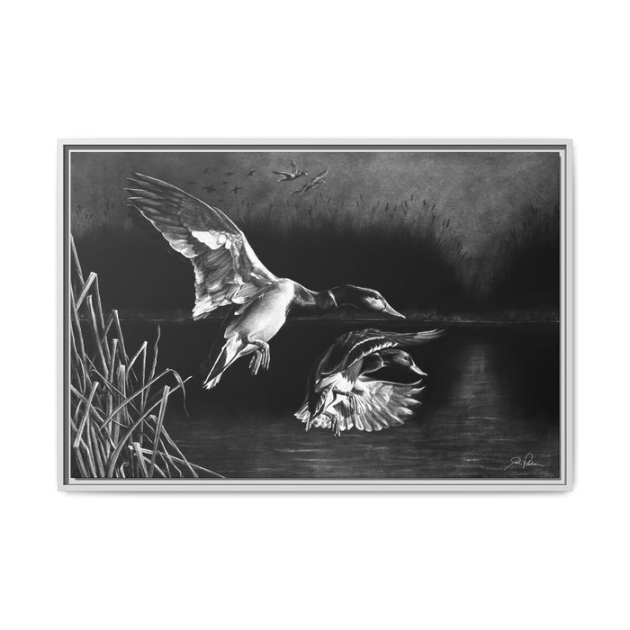 36" x 24" (Horizontal) / White / 1.25"