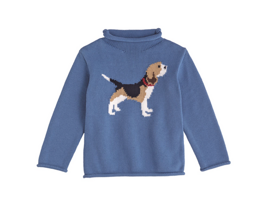 Beagle Dog Rollneck Sweater