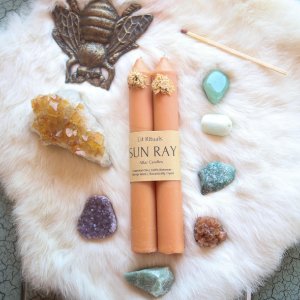 Beeswax Altar Candles