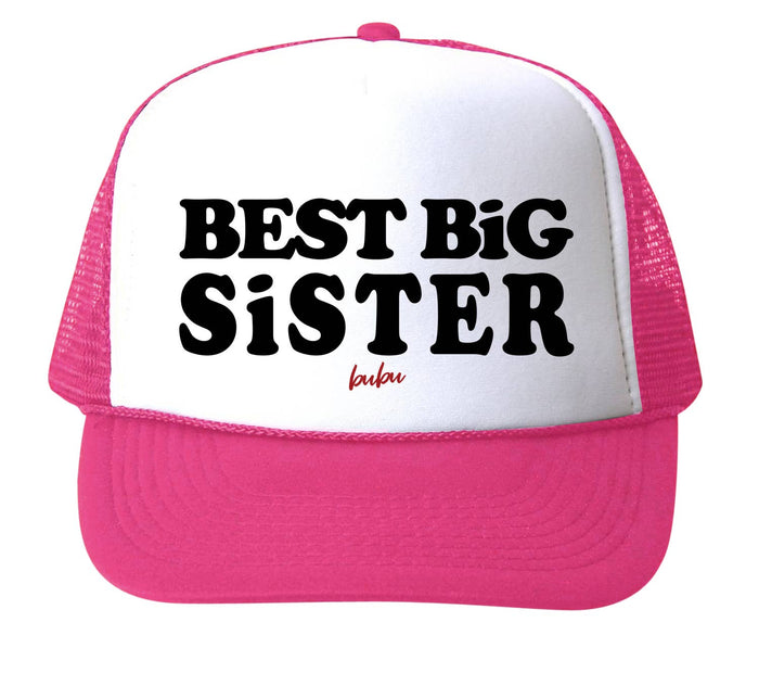 Best Big Sister Trucker hat