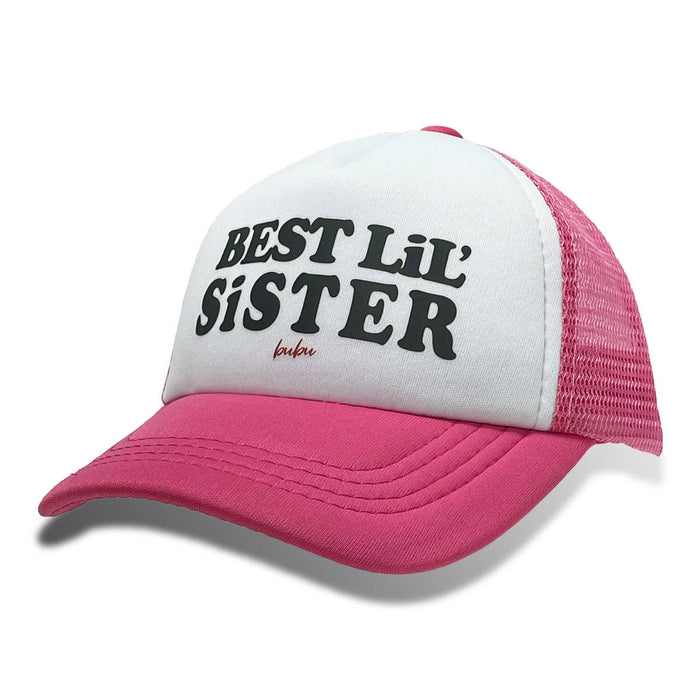 Best Lil Sister Trucker Hat