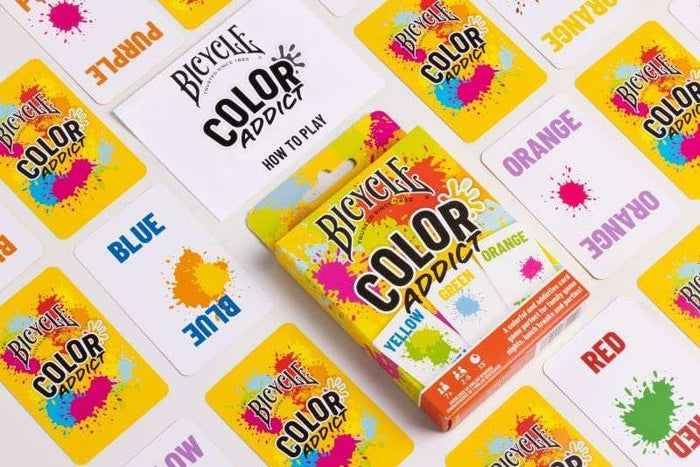 PlayingCardDecks.com-Bicycle Color Addict Card Game