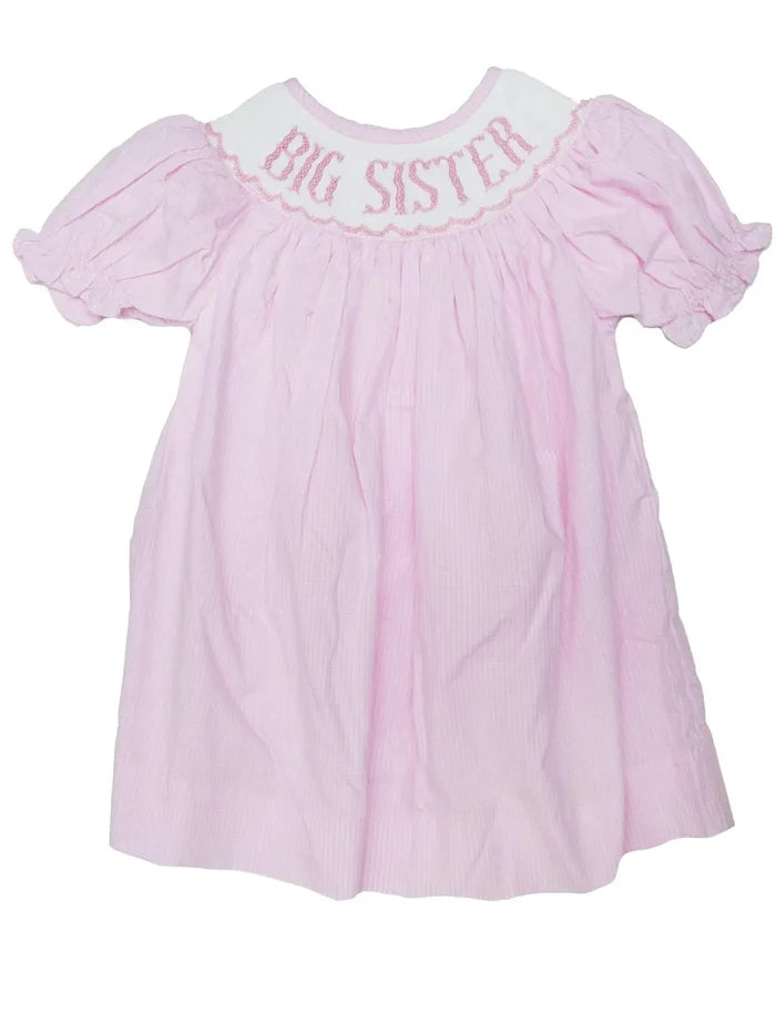 Big Sister - Pink Gingham Dress